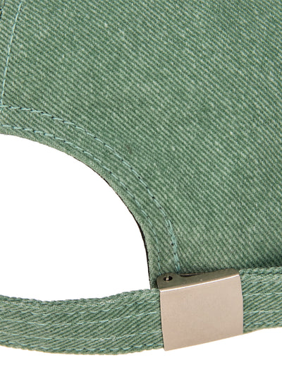 Wave Logo Washing Ball Cap (Green)