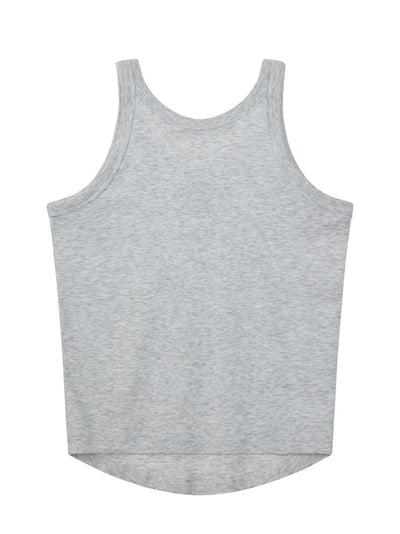 Racer Tank Top (Light Grey)