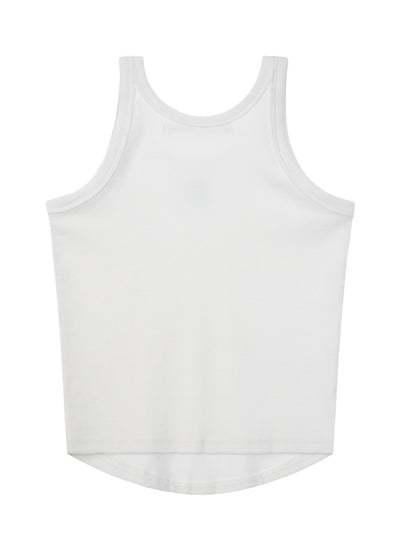 Racer Tank Top (White)