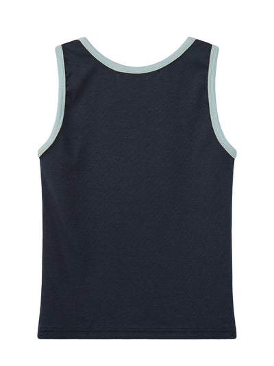 Square Neck Sleeveless (Navy)