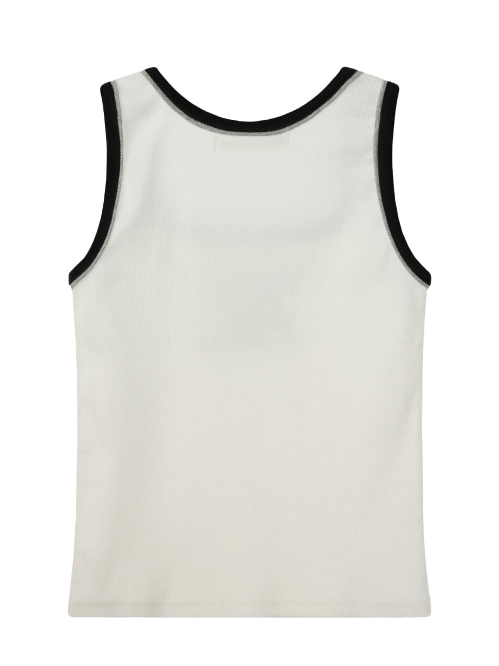 Square Neck Sleeveless (White)