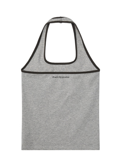 Halter Neck Sleeveless (Grey)