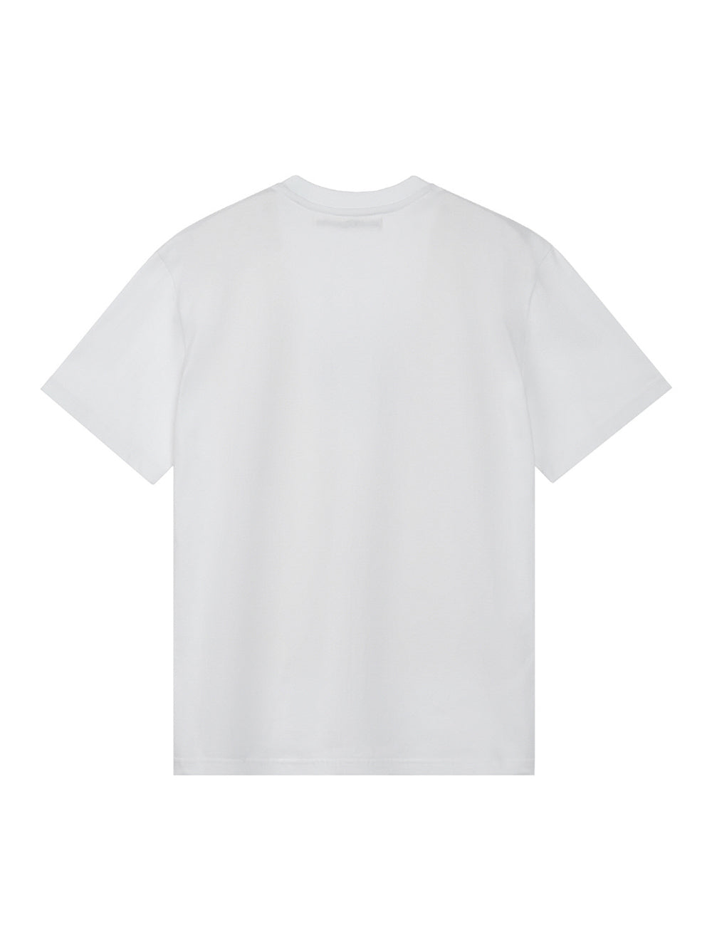 Oversized Wave Logo T-Shirt (White)