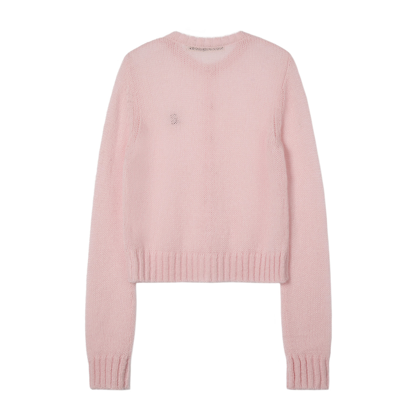 Button Hole Knit Cardigan (Pink)