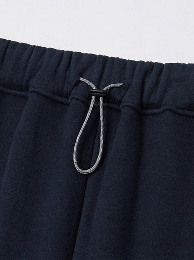 Flare Sweat Pants (Navy)