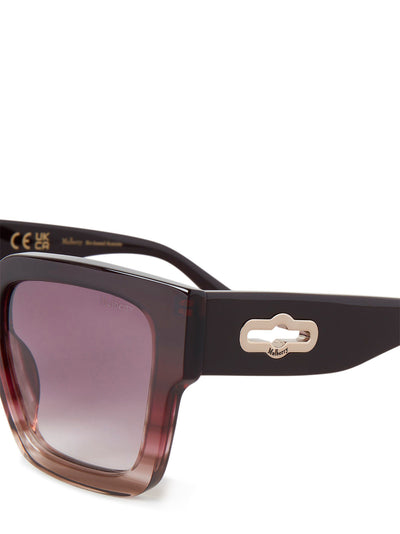 Cora Sunglasses (Black Cherry)