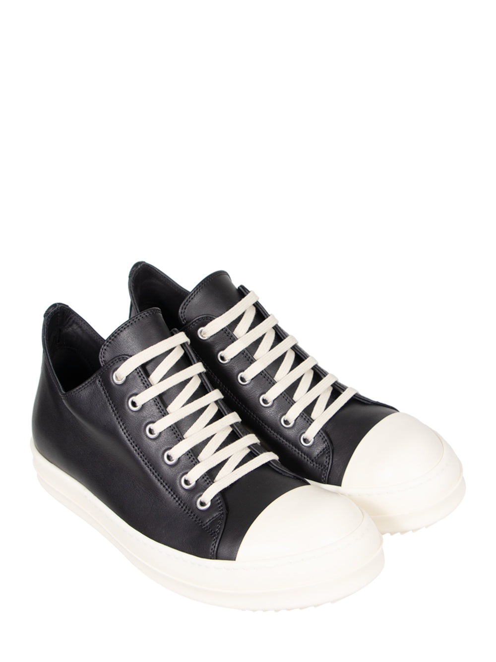 Leather Shoes Black/milk/m