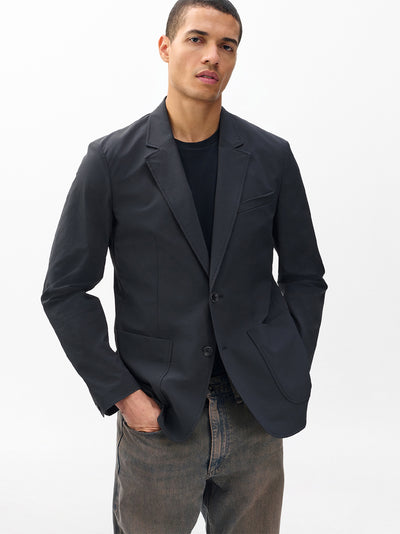 Butler Nylon Blazer (Black)