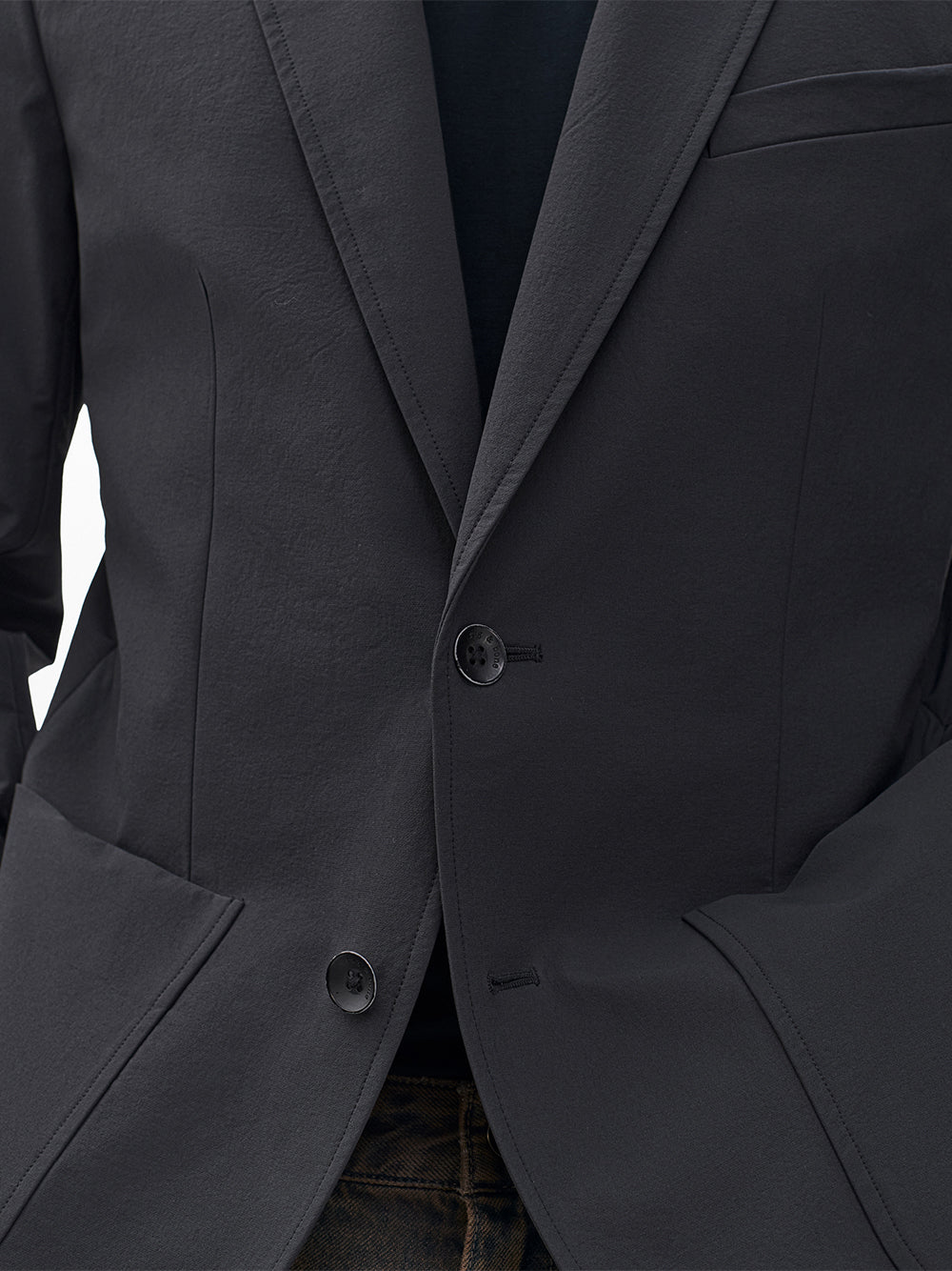 Butler Nylon Blazer (Black)