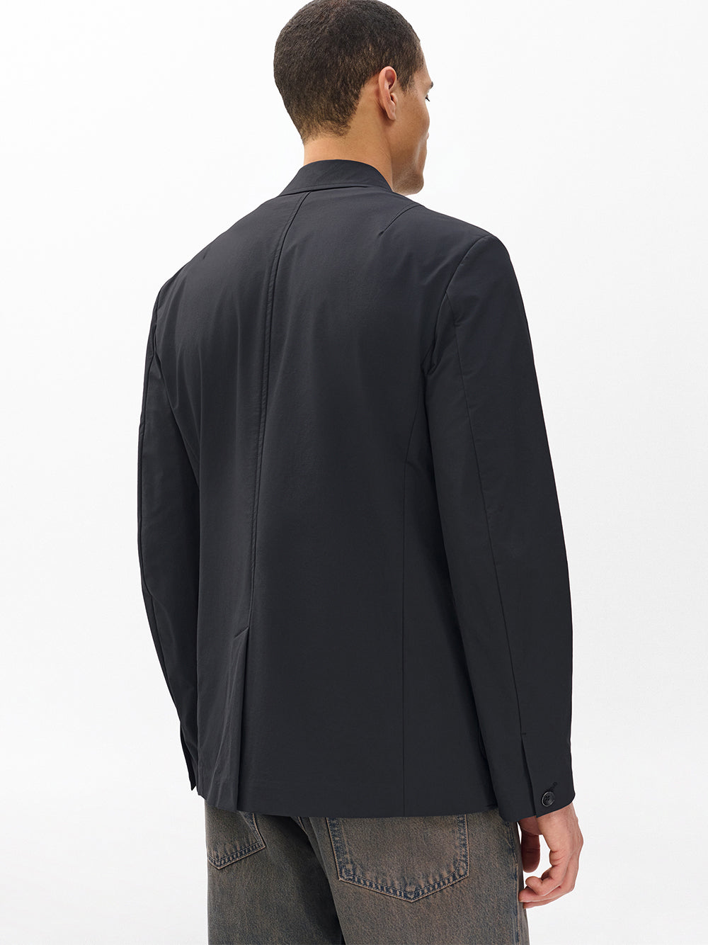 Butler Nylon Blazer (Black)