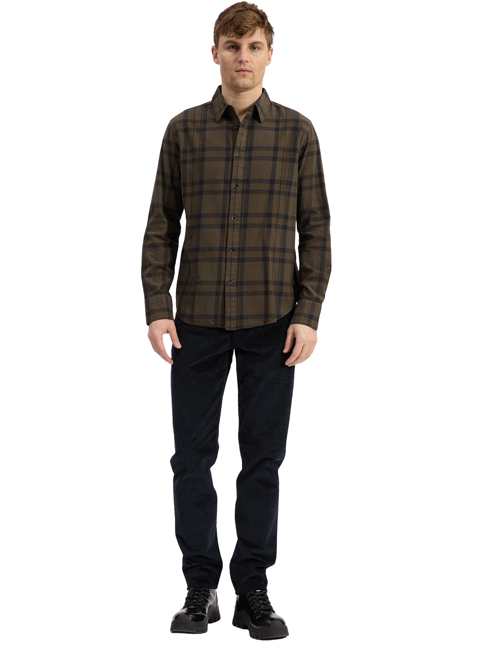 Tomlin Overdyed Flannel Shi Stnwl