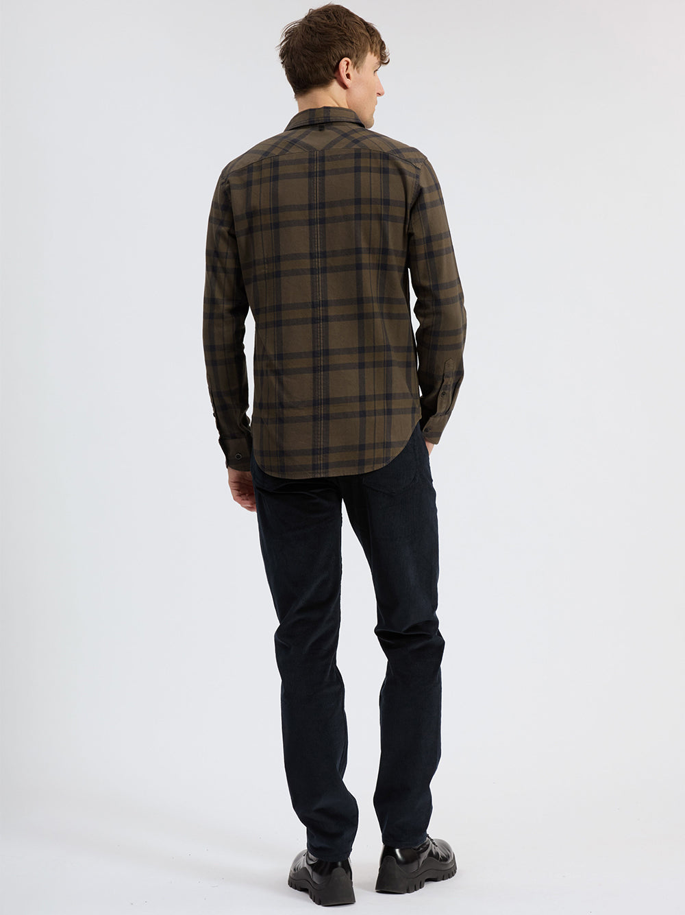 Tomlin Overdyed Flannel Shi Stnwl