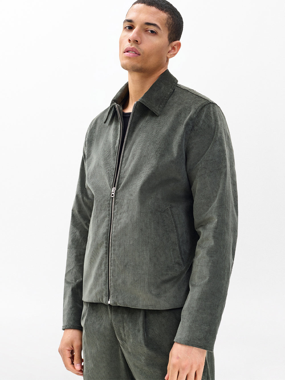 Melrose Corduroy Jacket (Dark Shadow)
