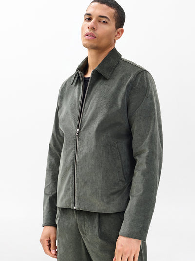 Melrose Corduroy Jacket (Dark Shadow)