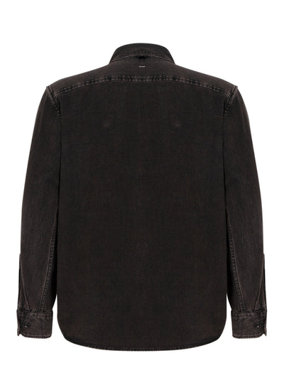 Jack Infuse Denim Shirt (Brown Black)