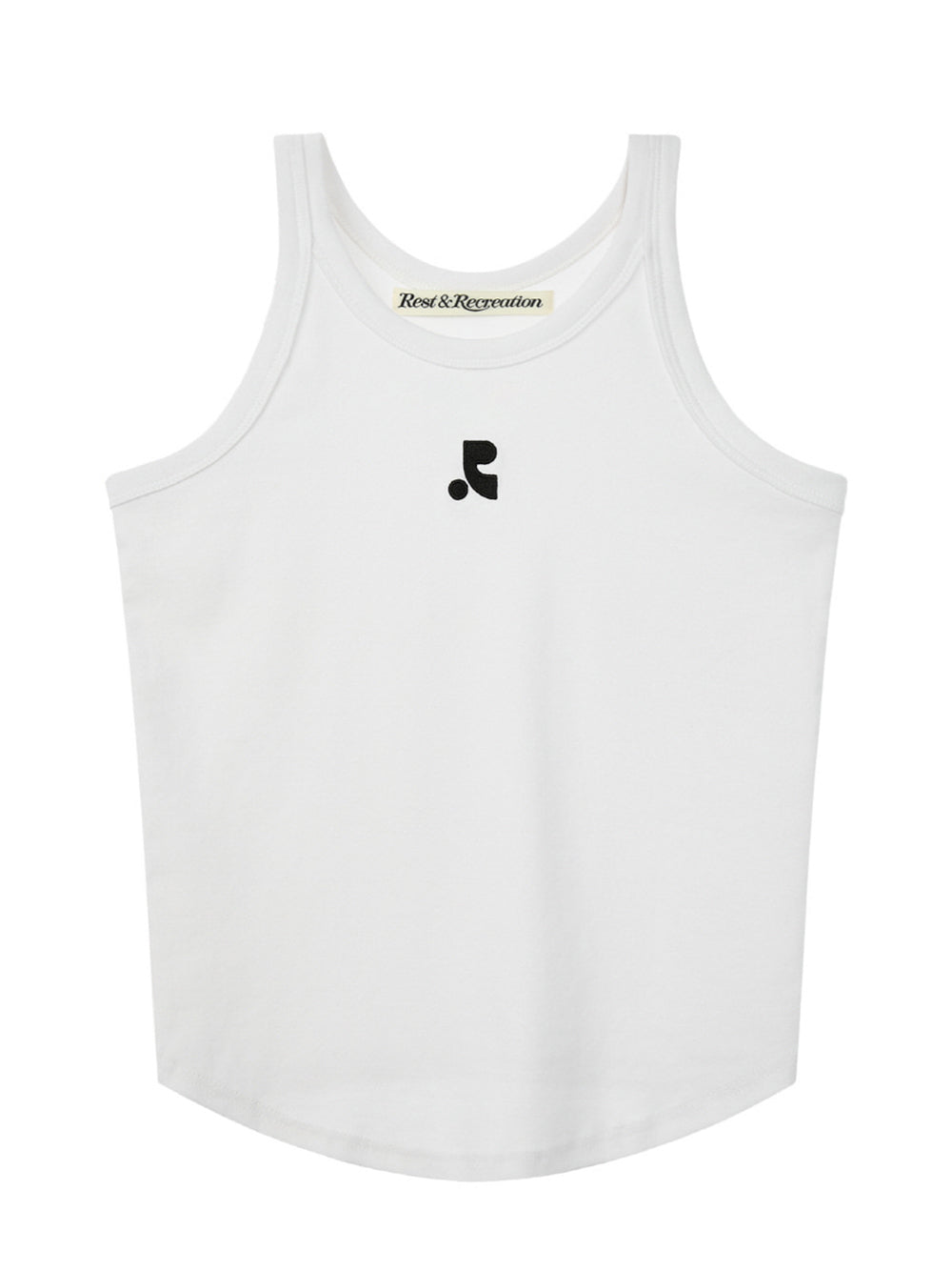 Racer Tank Top (White)
