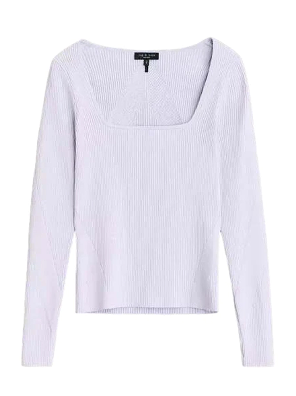 Asher Square Neck Long Sleeve (Lavender)