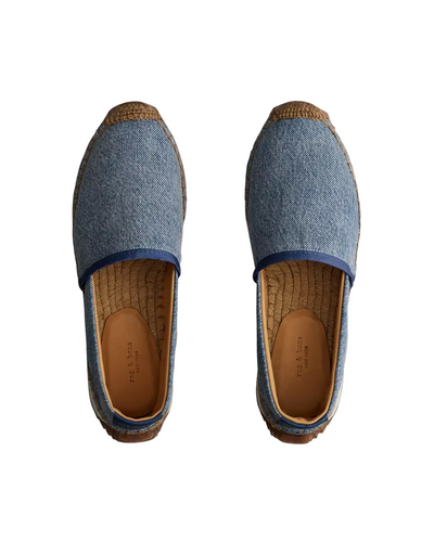 Rb Espadrille Runner Cotton (Light Denim)