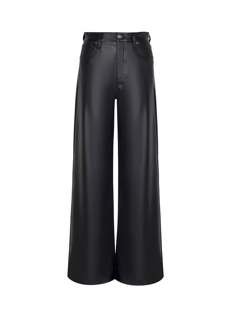 Sofie Faux Leather Pant - Black