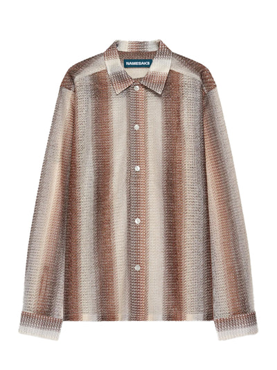Randolph Weave Shirt (Sandstone Stripe)