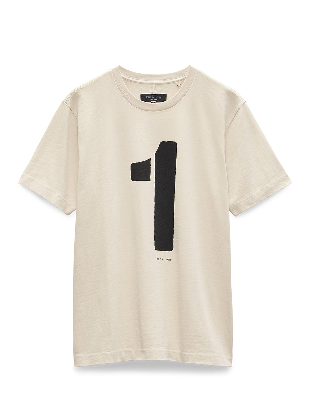 Rb Number 1 Tee (Washed Light Tan)