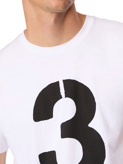 Rb Number 3 Tee (Washed White)