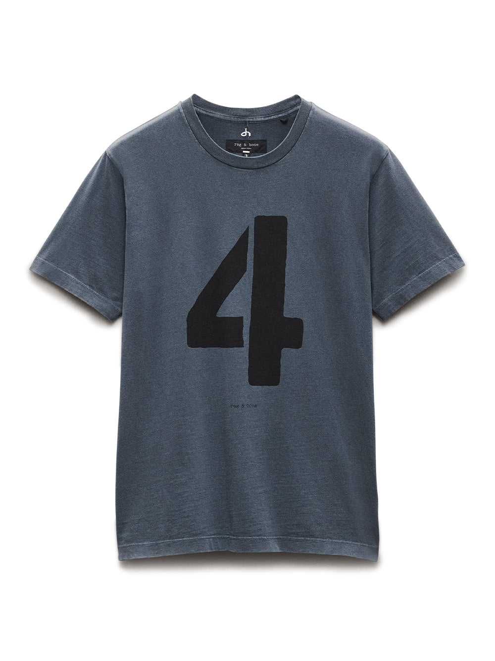 Rb Number 4 Tee (Washed Navy)