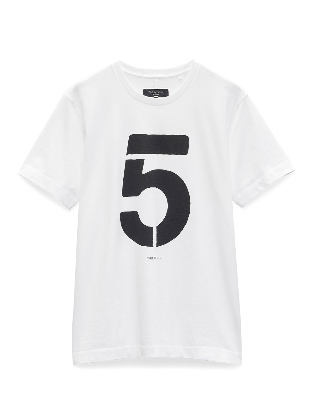 Rb Number 5 Tee (Washed White)