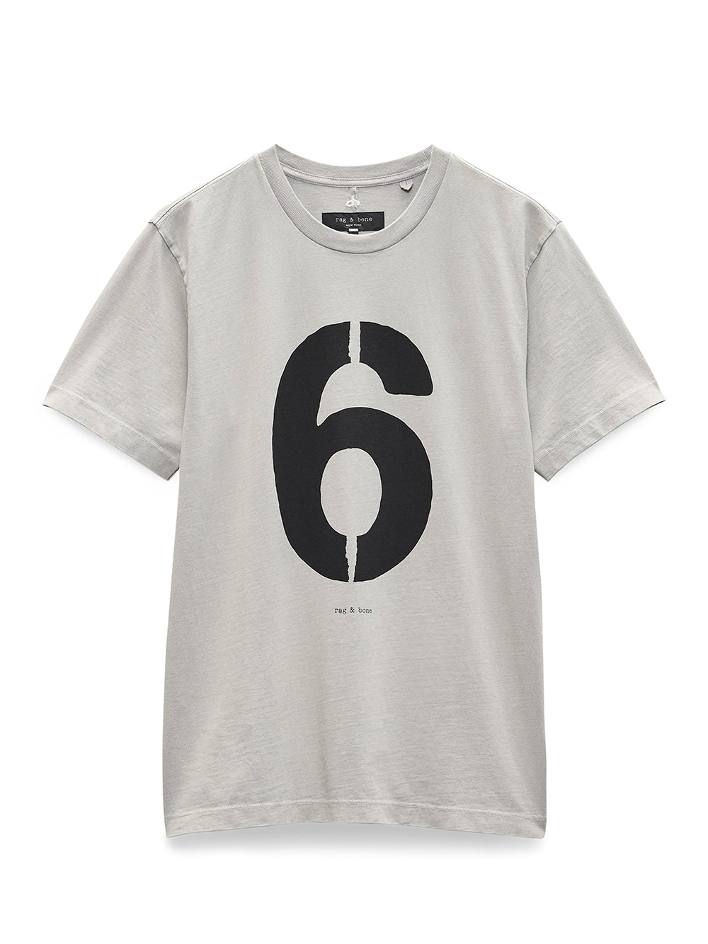 Rb Number 6 Tee (Washed Grey)