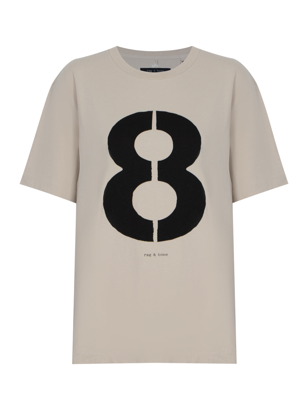 Rb Number 8 Tee (Washed Light Tan)