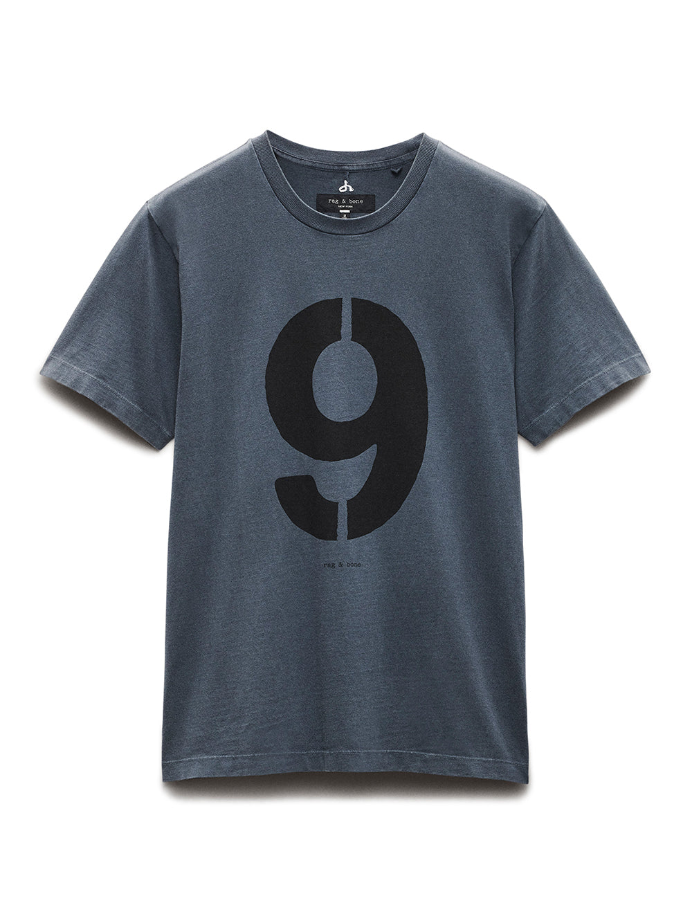 Rb Number 9 Tee (Washed Navy)