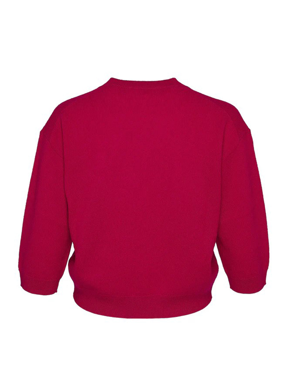 Recycled Cashmere Crew Cropped (Rose)