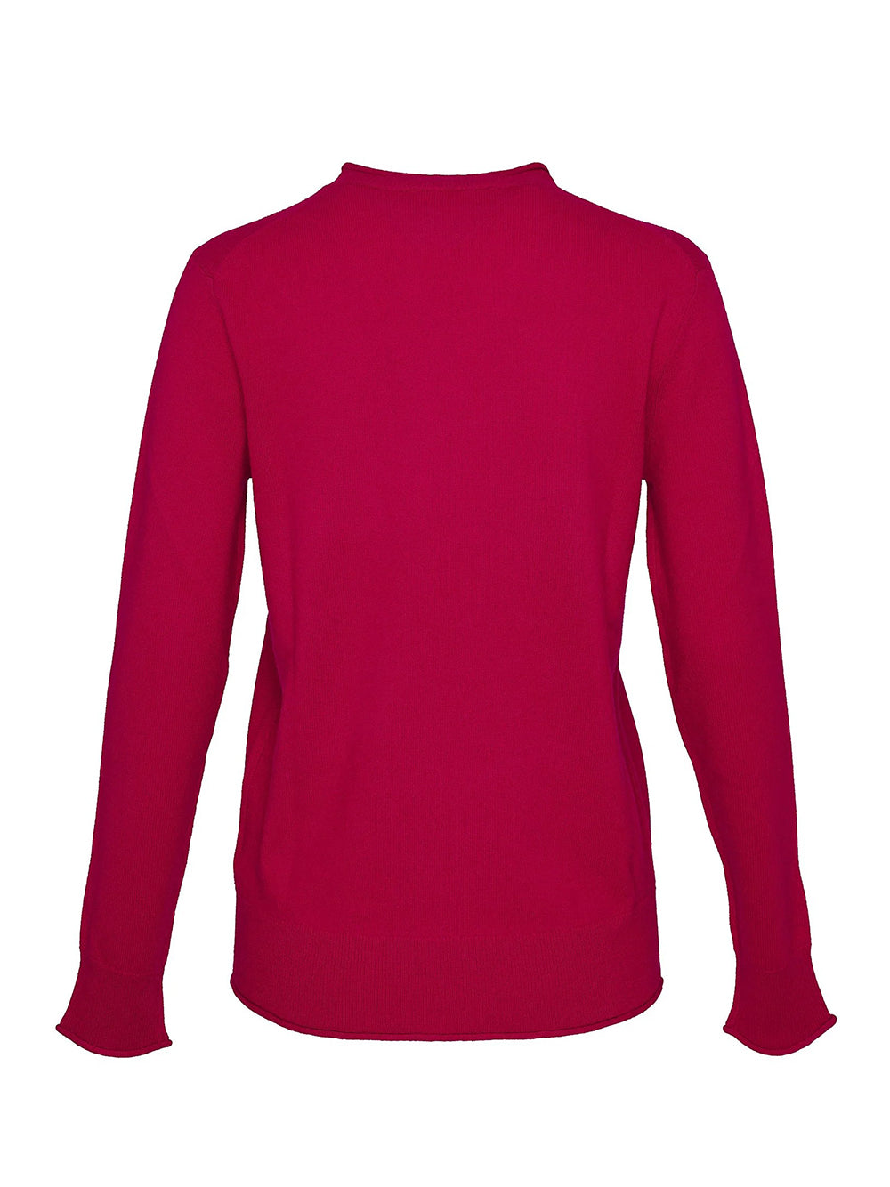 Recycled Cashmere Crewneck Sweater (Rose)