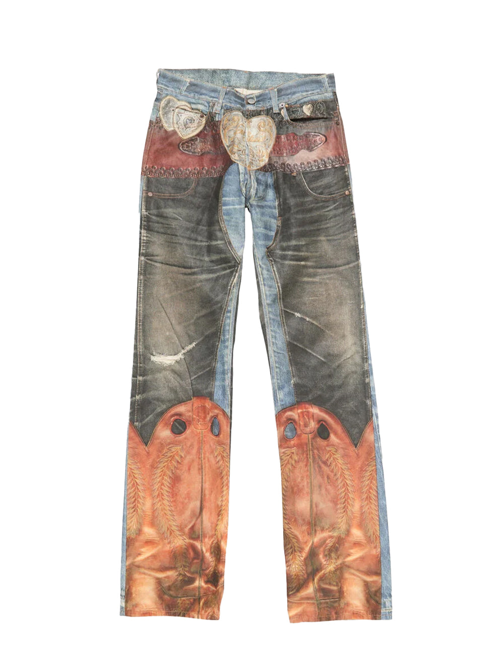 Regular Fit Jeans - 2010 (Blue/Black)