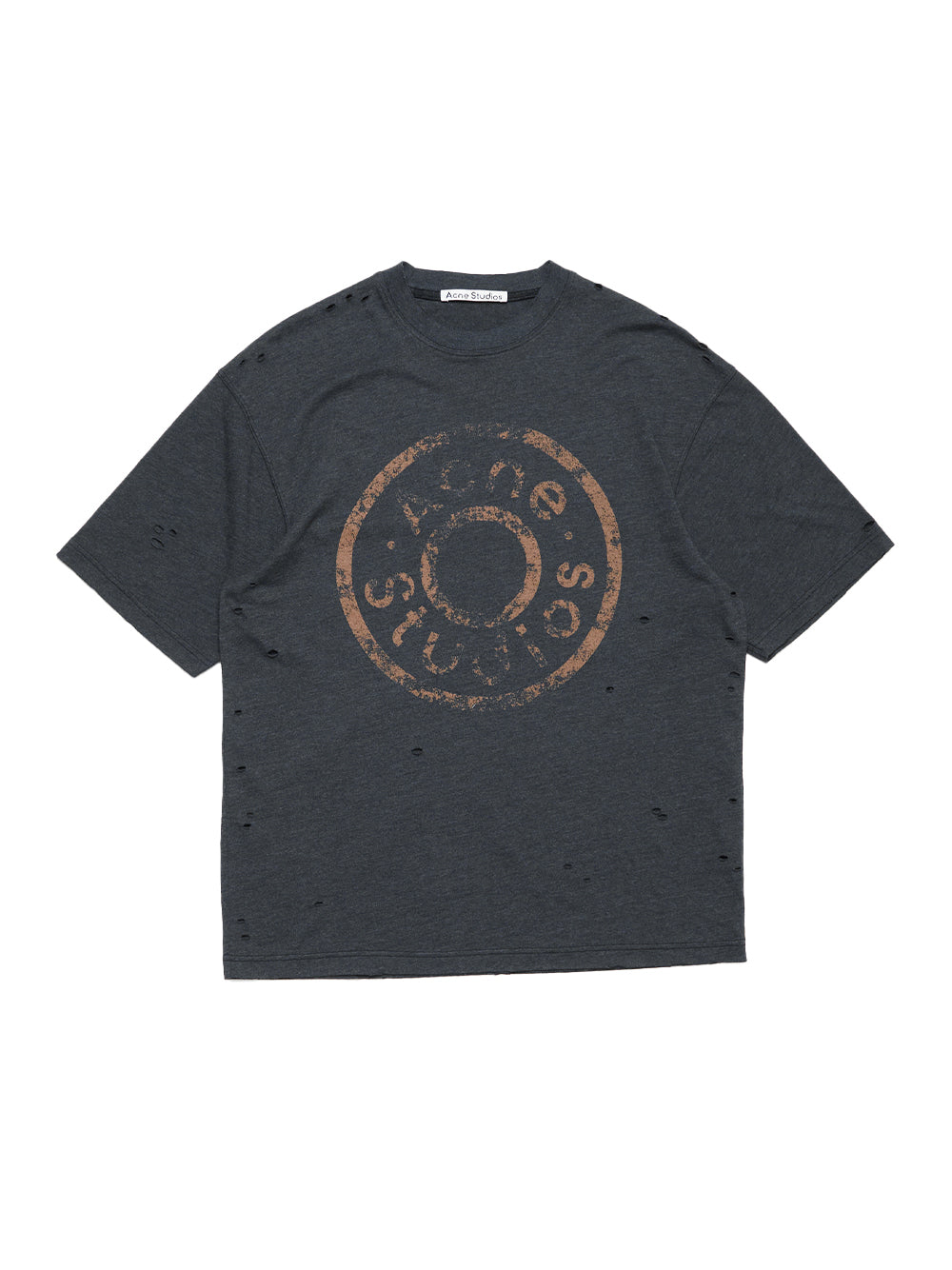 Relaxed Fit Logo T-Shirt (Black Melange)