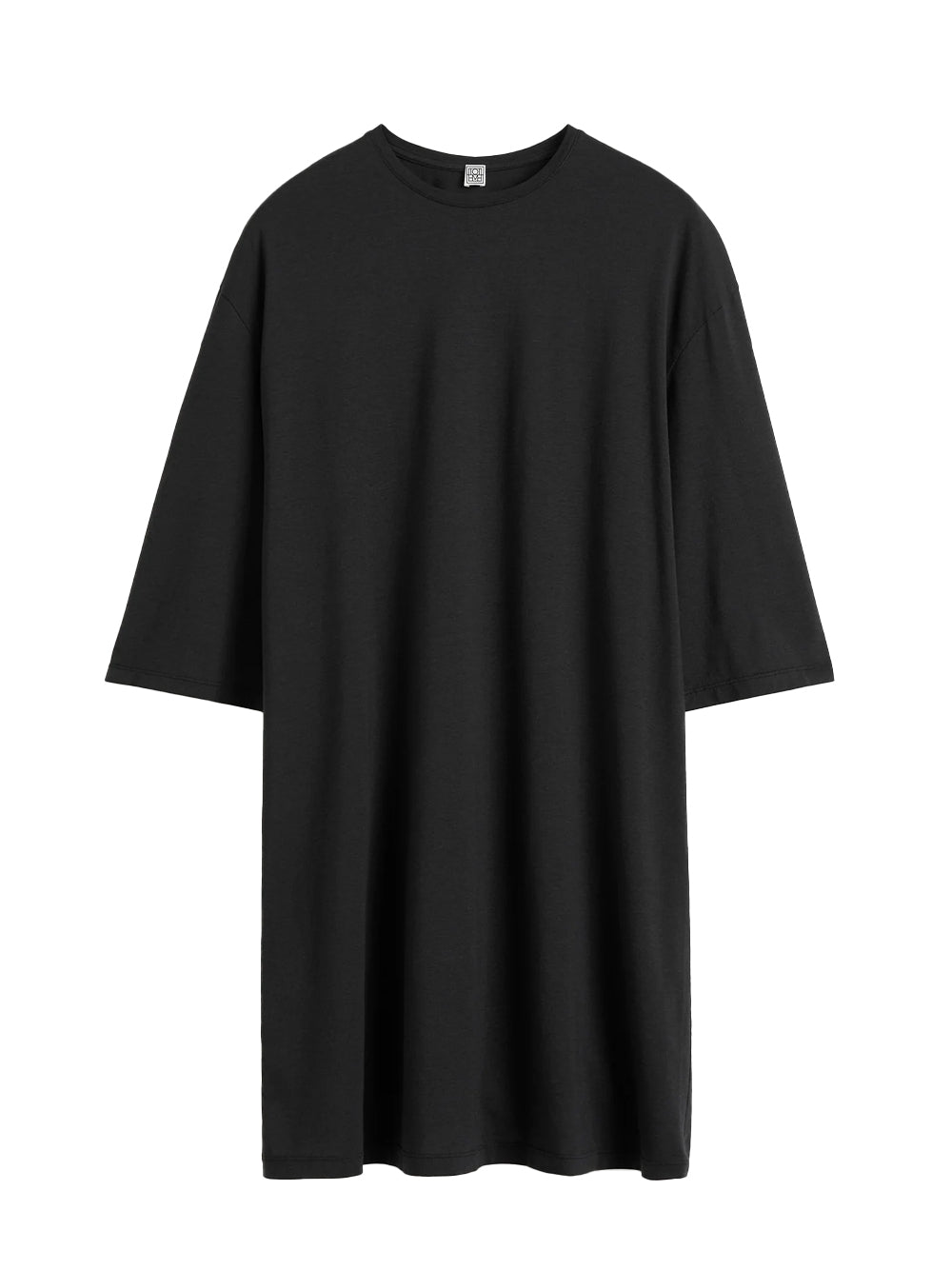 Relaxed Tee Dress (Black)