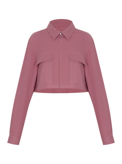 Cropped Outershirt (Thulian Pink)