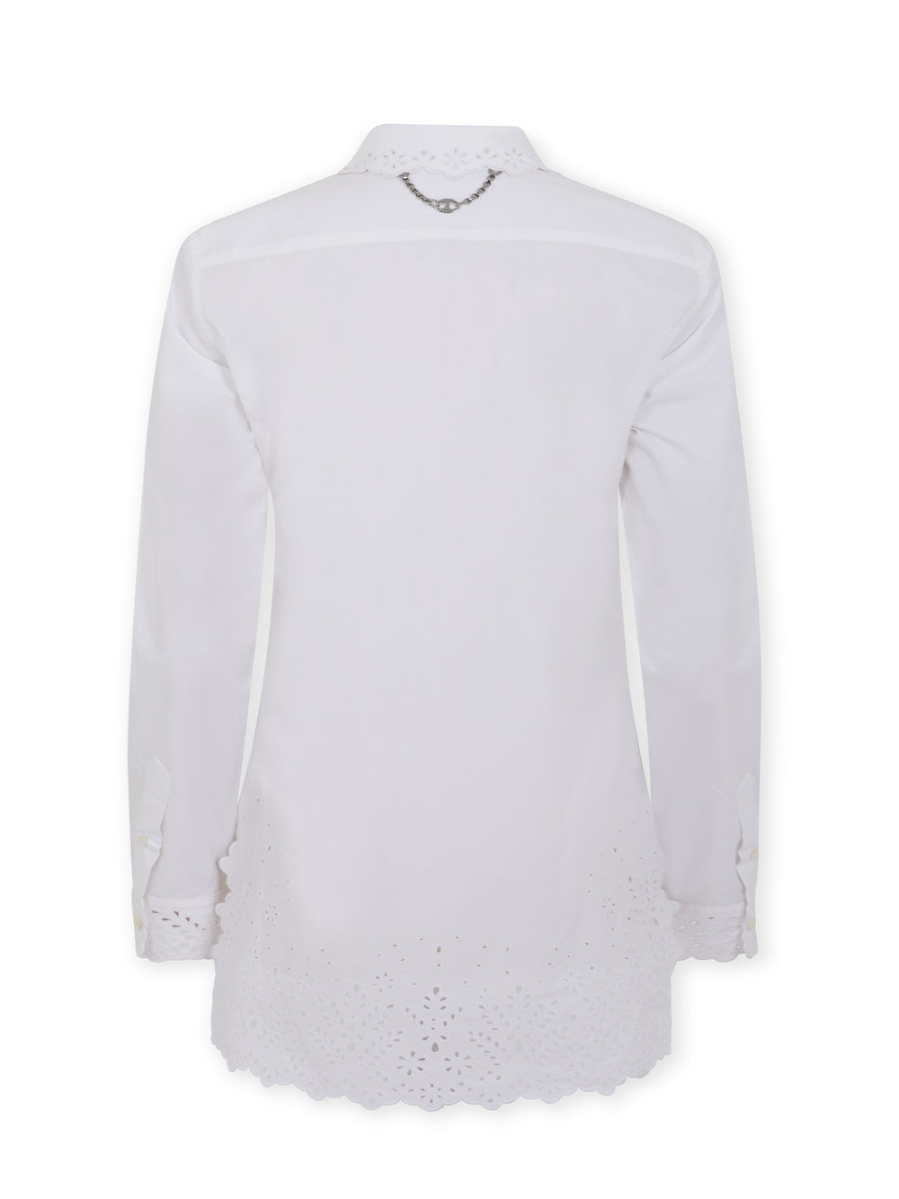 Robe Shirt Dress (White)