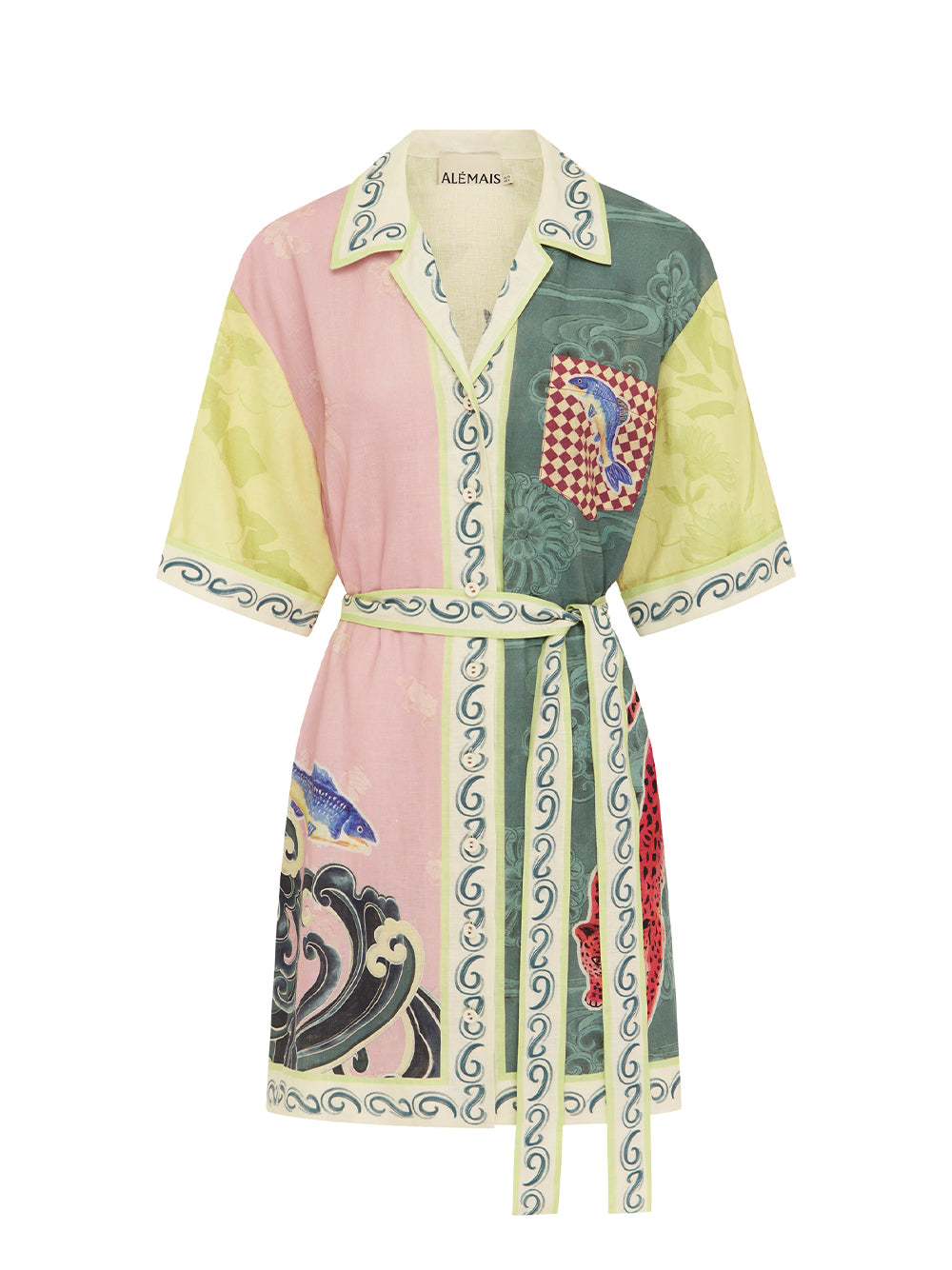 Rochester Mini Shirtdress (Multi)