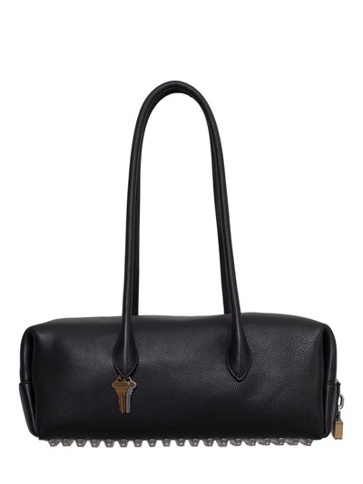 Roux Medium Shoulder Bag Black