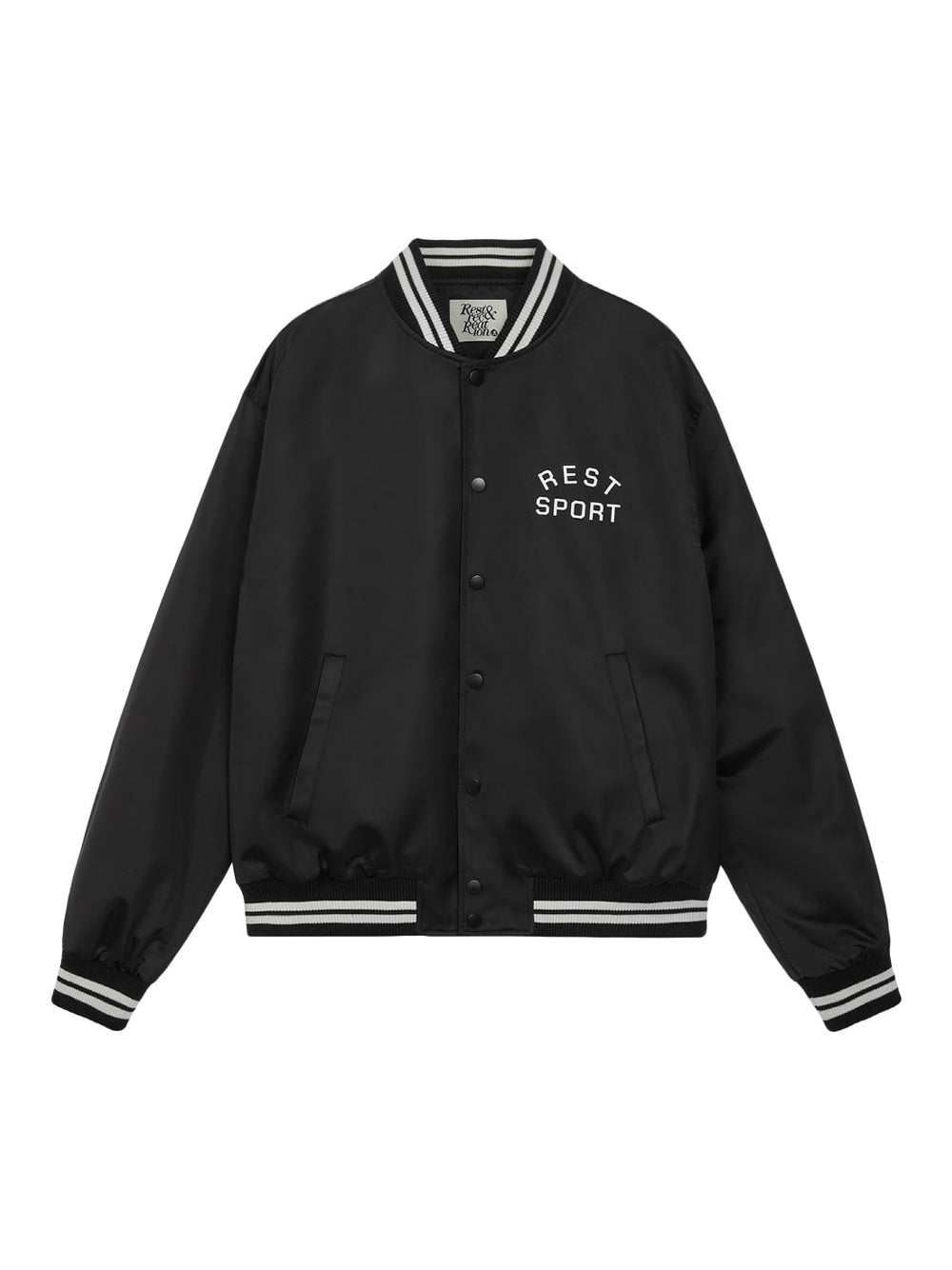 Rs Nylon Bomber Jacket (Black)