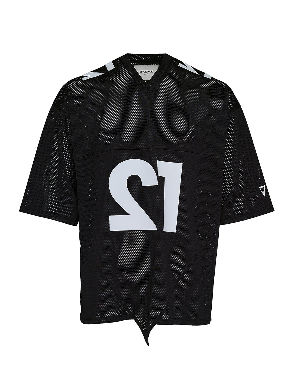 Rugby Mesh Tee (Black)