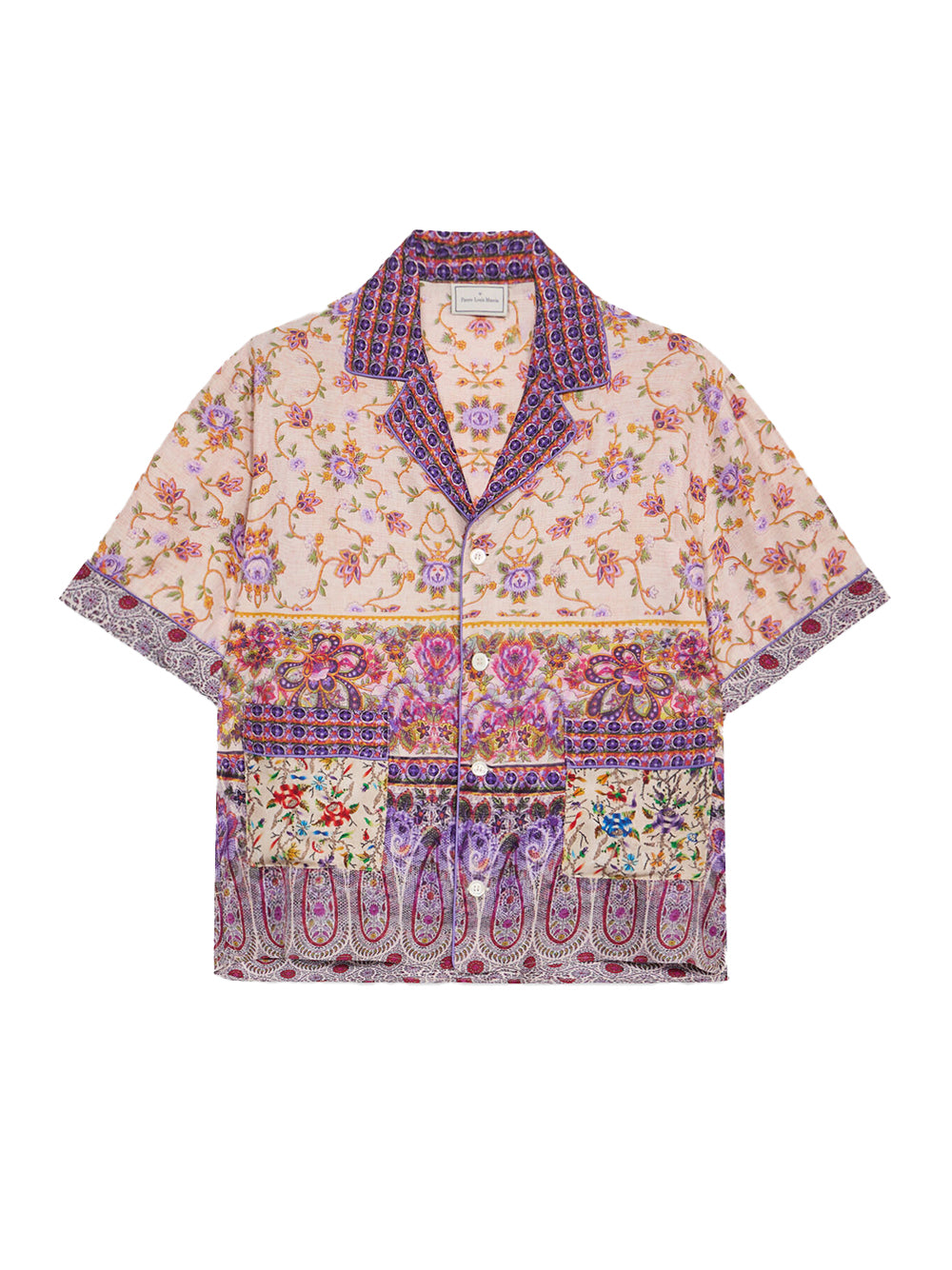 ALOE Shortsleeve Shirt Silk Multicolor
