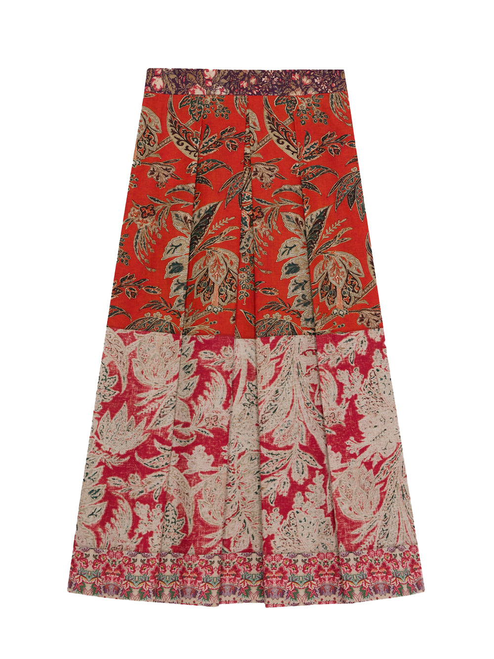 SALATO Skirt Cotton Spice Red