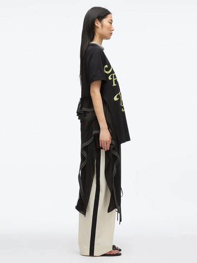 Always Forever Baby Tee Dress (Black Multi)