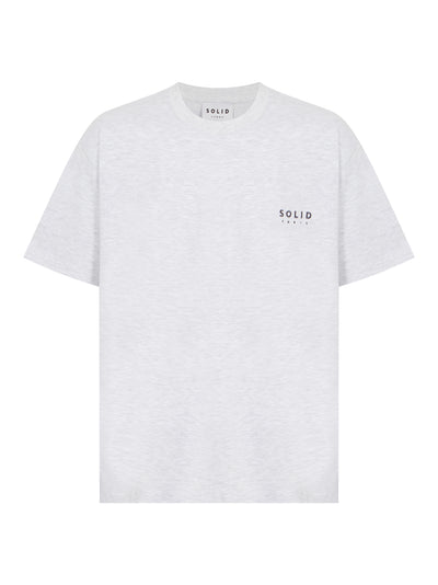 Solid Logo T-Shirt (Grey)