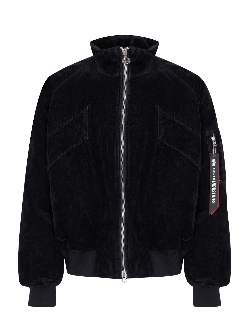 Solid Homme X Ai Navy Velvet Denim Navy