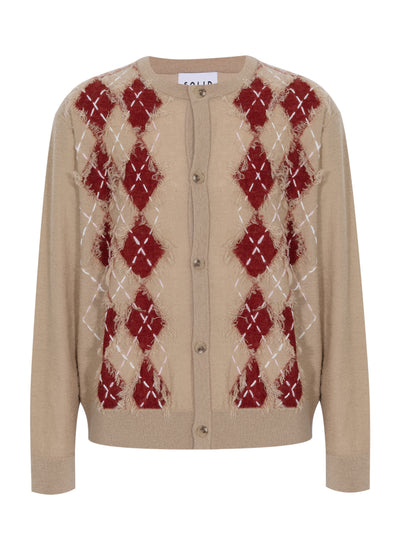 Men'S Knit Beige