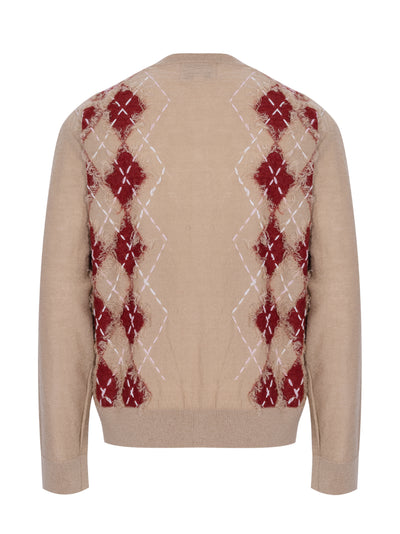 Men'S Knit Beige