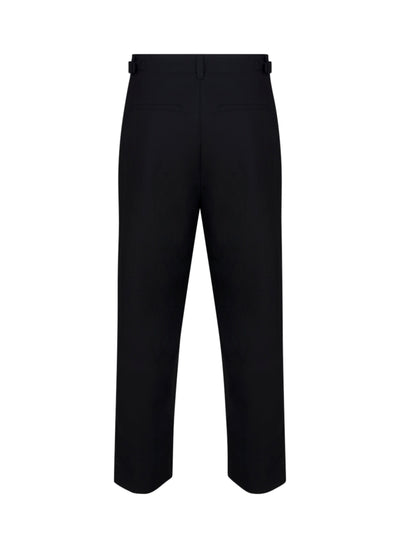 Two Tuck Wide Pants (Black)